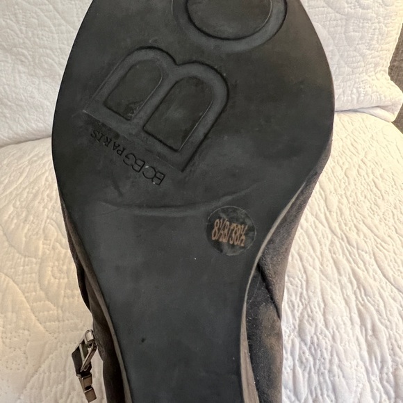 BCBG Paris Gray Wyno Wedge Booties 8.5 - Picture 7 of 7